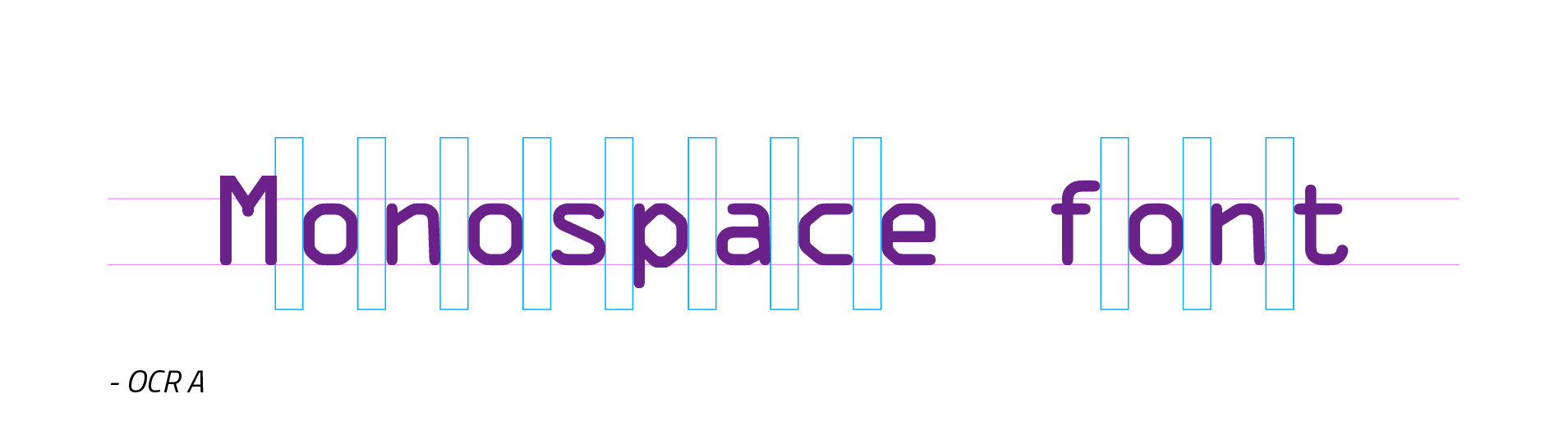 monospace